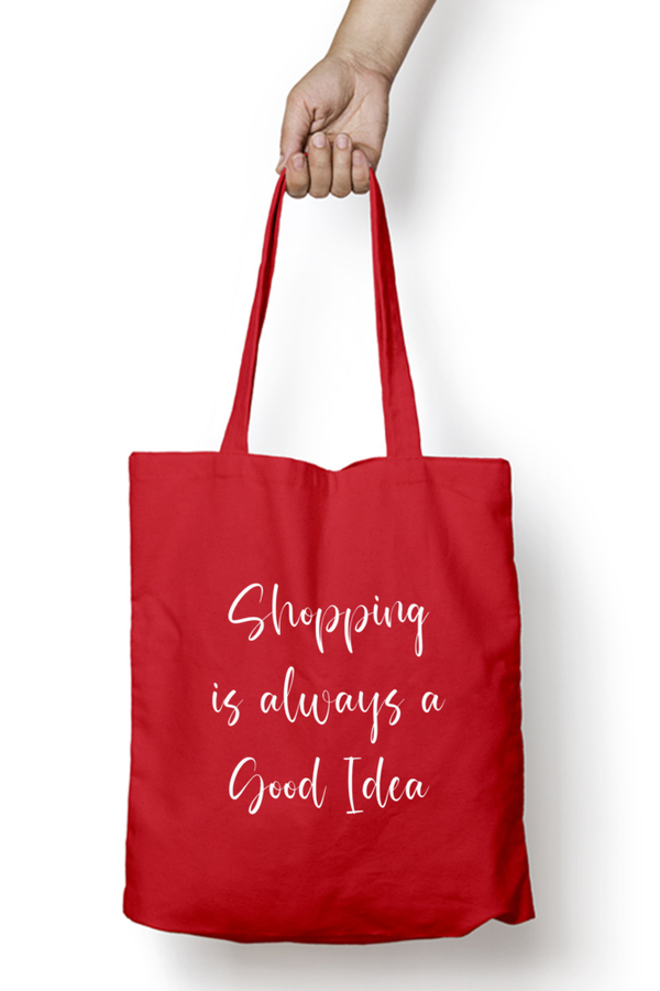 Zipper Tote Bags - Shopping