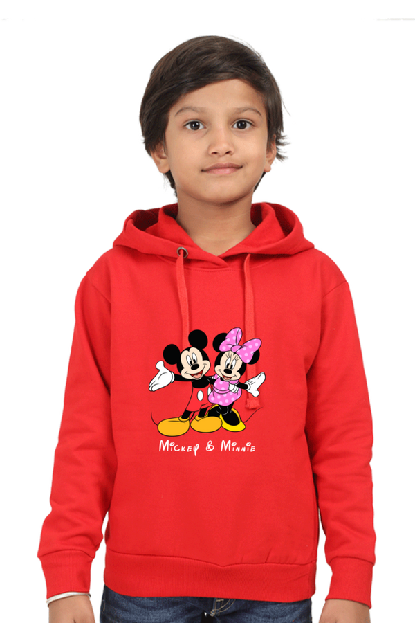 Hooded Sweatshirt - Mickey & Minnie