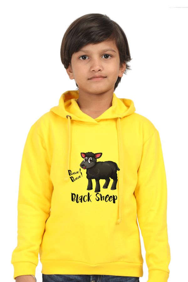 Hooded Sweatshirt - Ba Ba Black Sheep