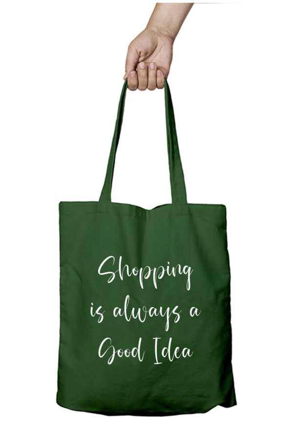 Zipper Tote Bags - Shopping