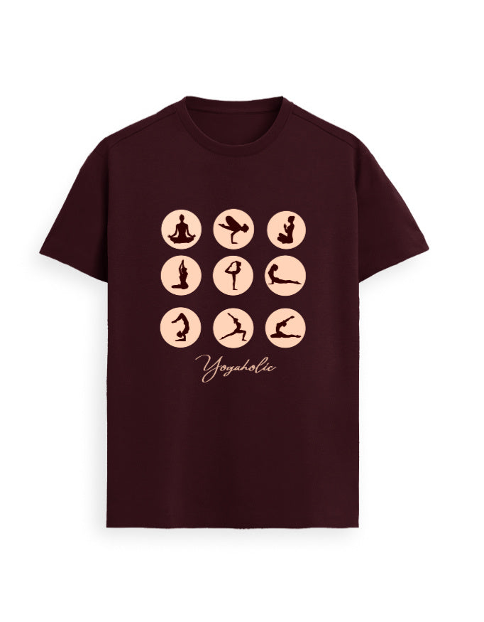 Unisex Supima Tshirt - Yogaholic