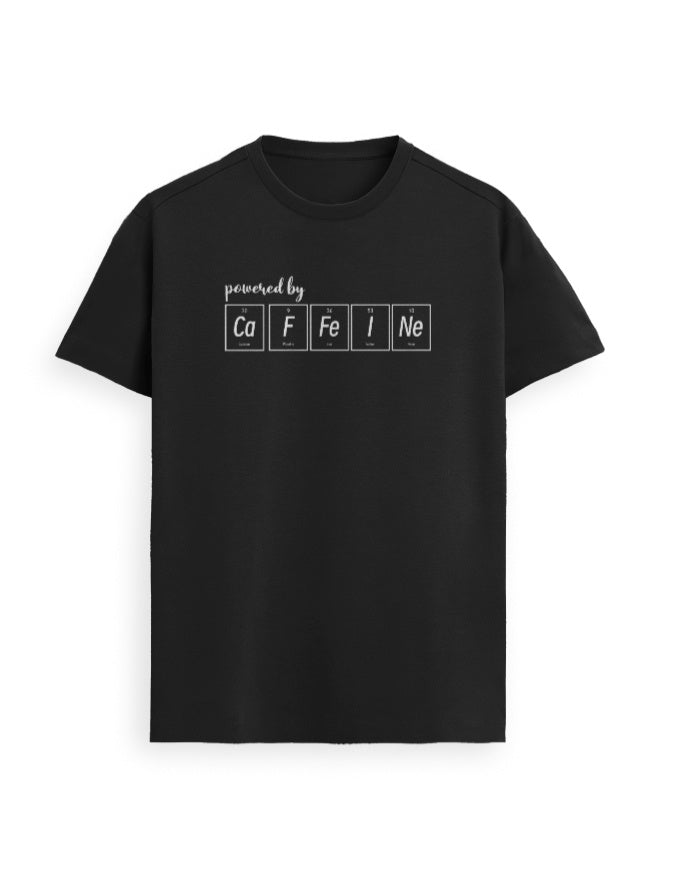 Unisex Supima T-Shirt - Powered By Caffeine