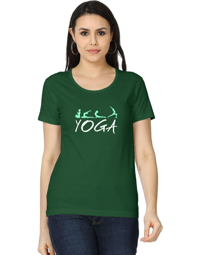Women's T-Shirt - Yoga Poses