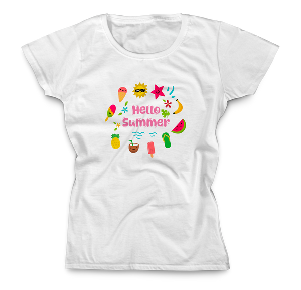 Women's T-Shirt - Hello Summer