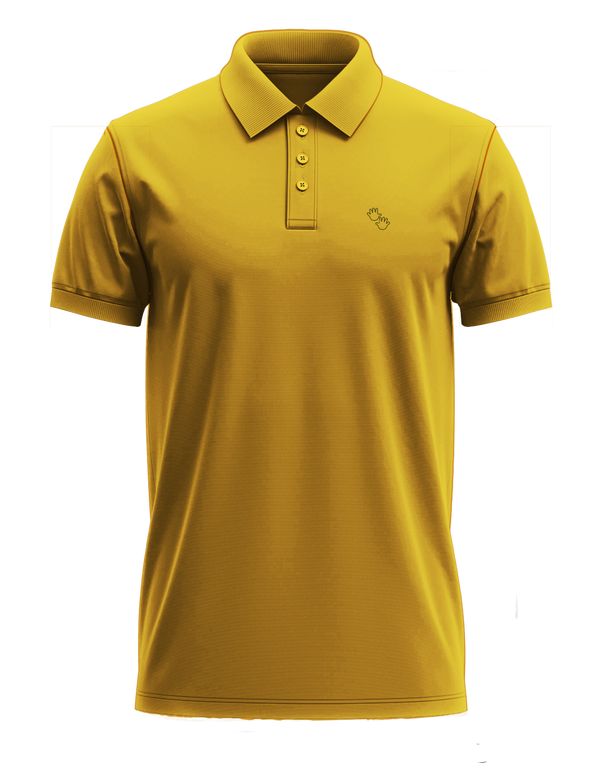 Men’s Classic Polo - Mustard Yellow