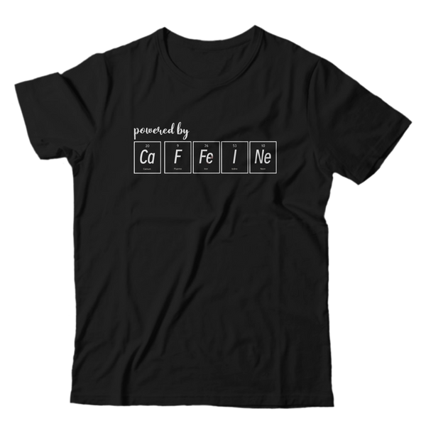 Unisex Premium T-Shirt - Powered by Caffeine